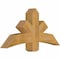 Ekena Millwork Alberta Rough Sawn Timber Gable Bracket, Western Red Cedar, 48"W x 24"H x 6"D x 6"F, 12/12 Pitch GBW048X24X0606ALB00RWR - alternate 4